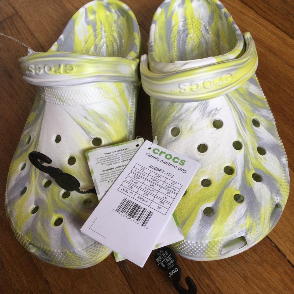 Crocs Classic marbled clog
